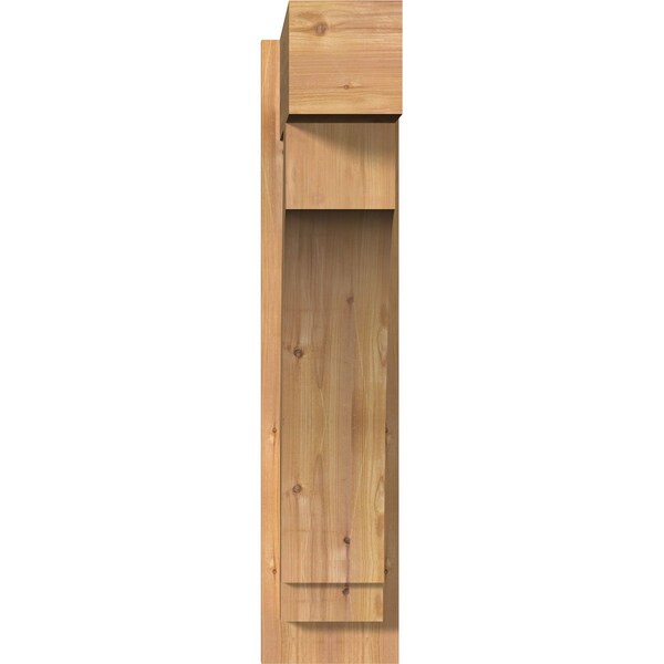 Imperial Block Smooth Outlooker, Western Red Cedar, 7 1/2W X 22D X 34H